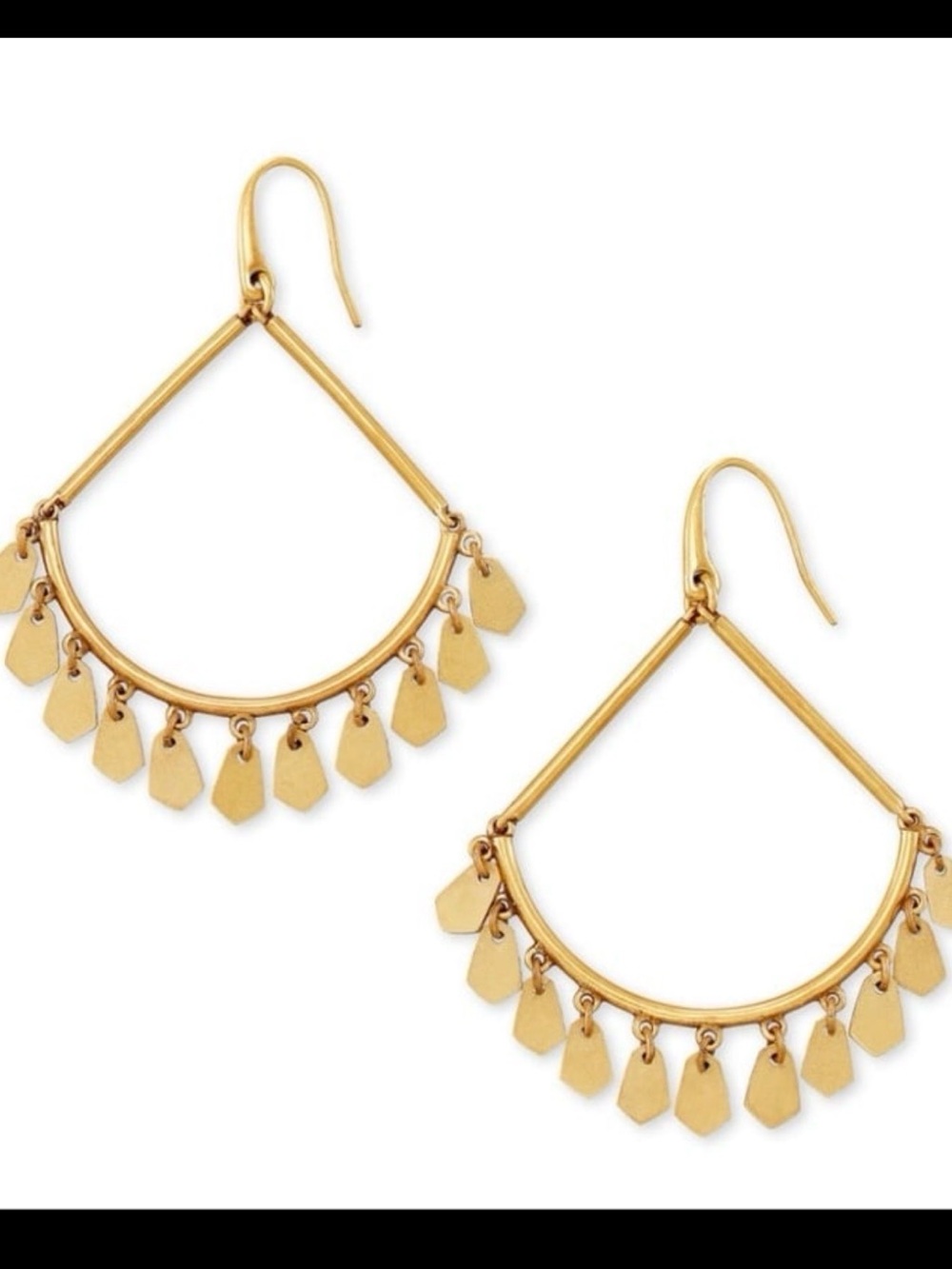 Sydney feather weight earrings from Kendrascott